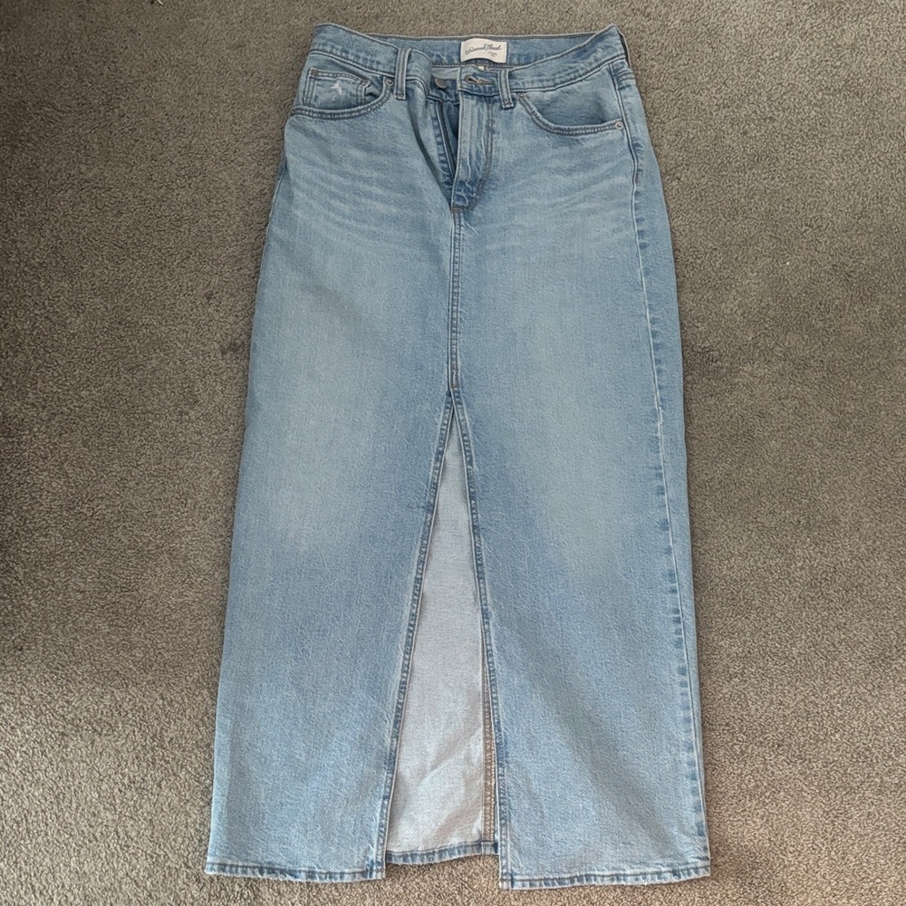 Universal Thread Light Blue Denim Mini Skirt